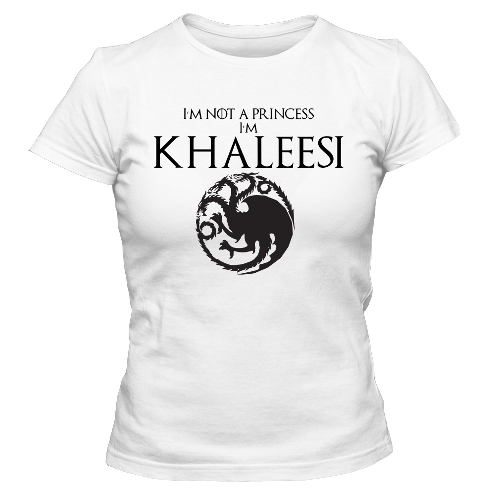 koszulka damska biala khaleesi