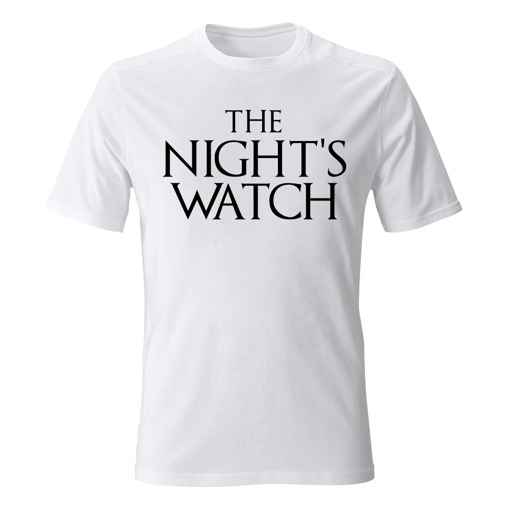 koszulka meska biala nights watch