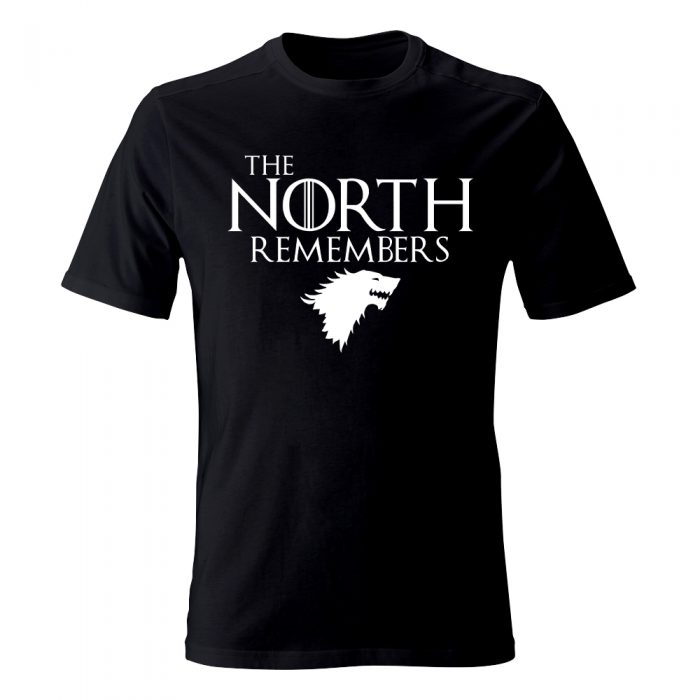 koszulka meska biala the north remembers