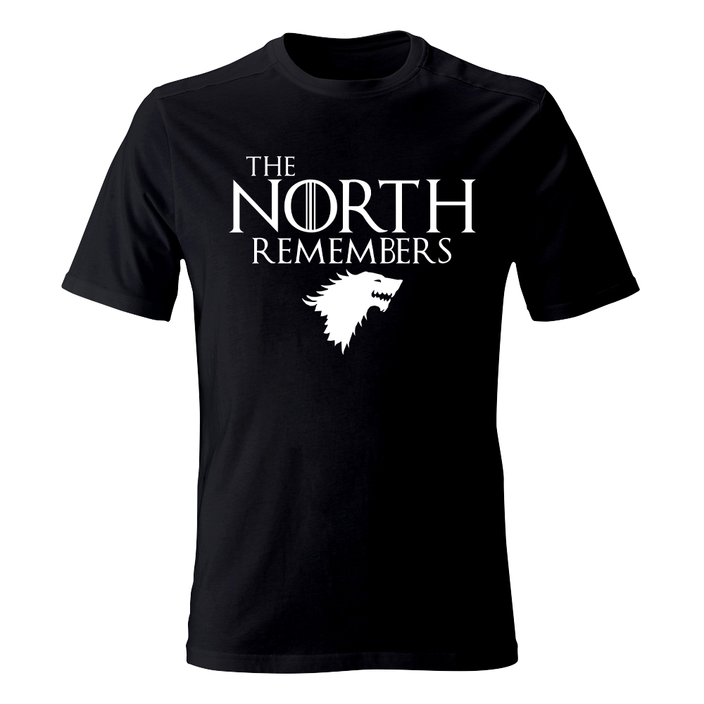 koszulka meska czarna the north remembers