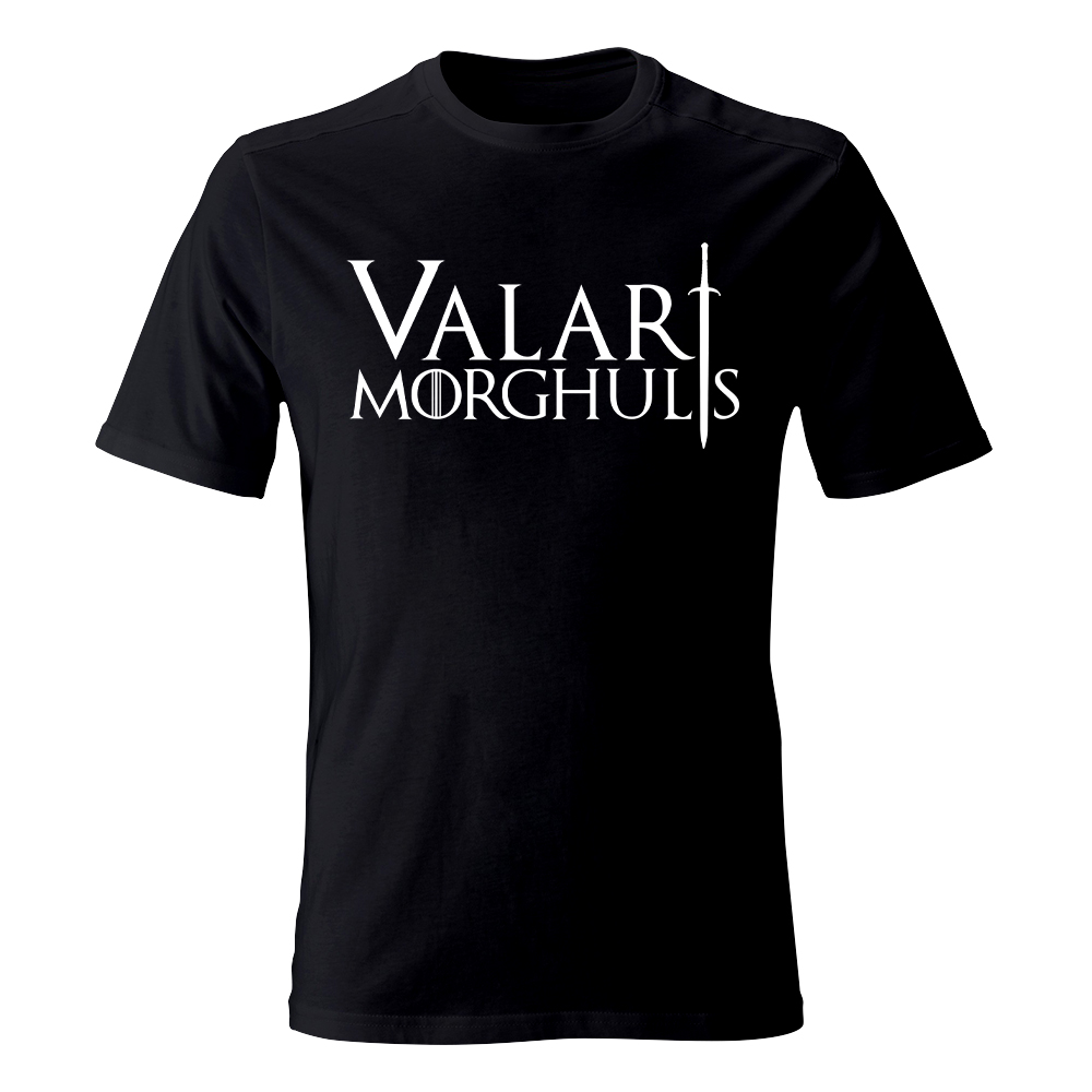 koszulka meska czarna valar morgulis
