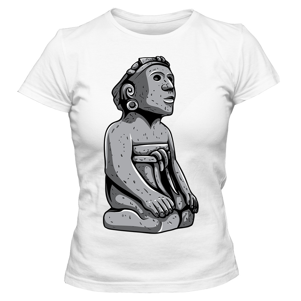 koszulka damska biala aztec