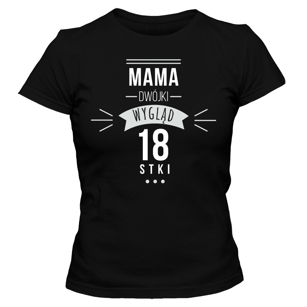 koszulka damska czarna dzien matki 58