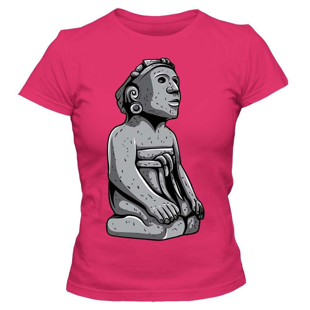 koszulka damska rozowa aztec