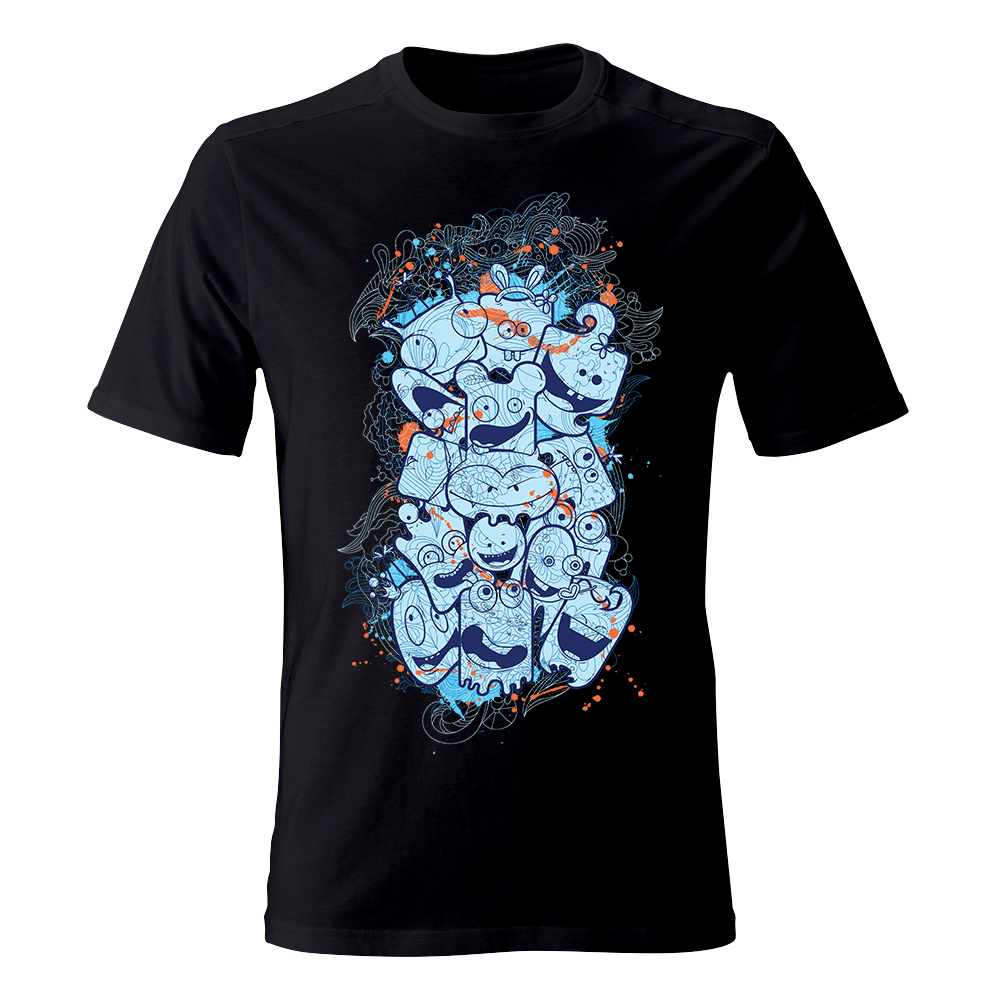 Koszulka męska z nadrukiem EMOTS