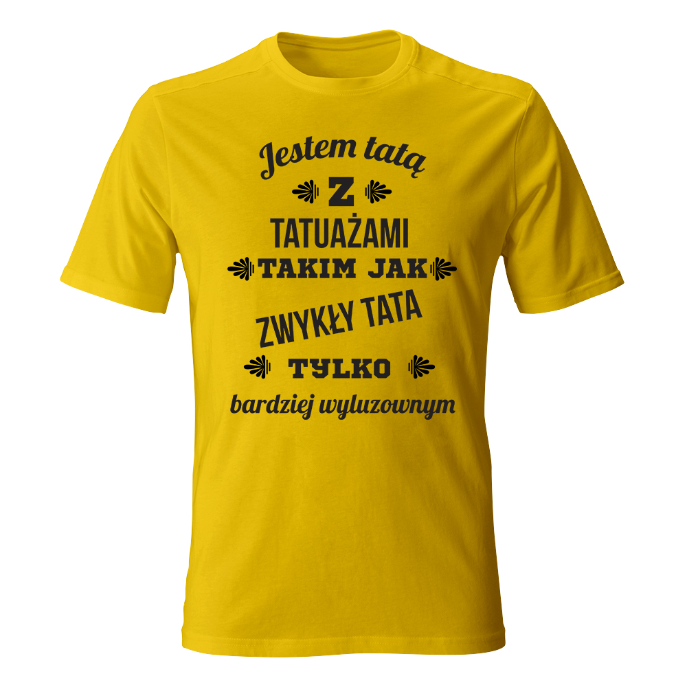 Koszulka JESTEM TATĄ Z TATUAŻAMI