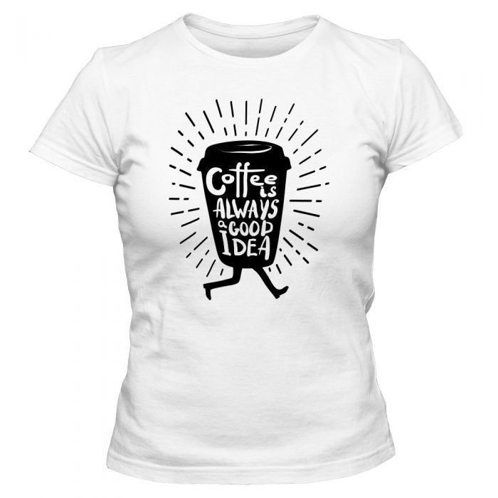 koszulka damska biala coffee 17