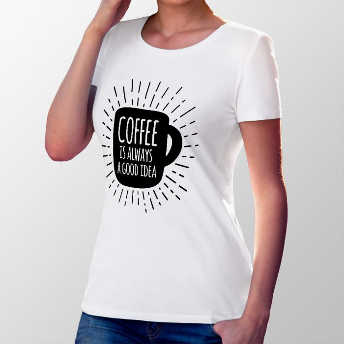 koszulka damska biala coffee 16