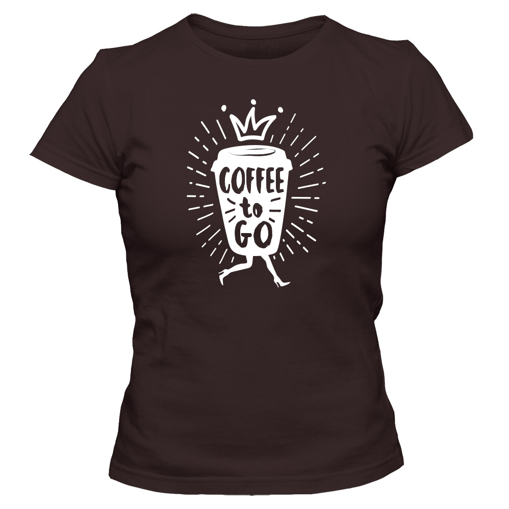 koszulka damska czekoladowa coffee 15