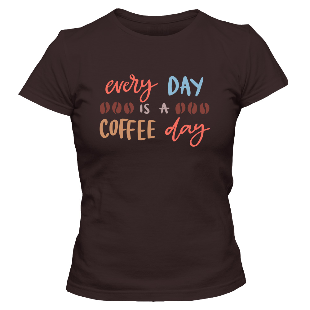 koszulka damska czekoladowa coffee 19