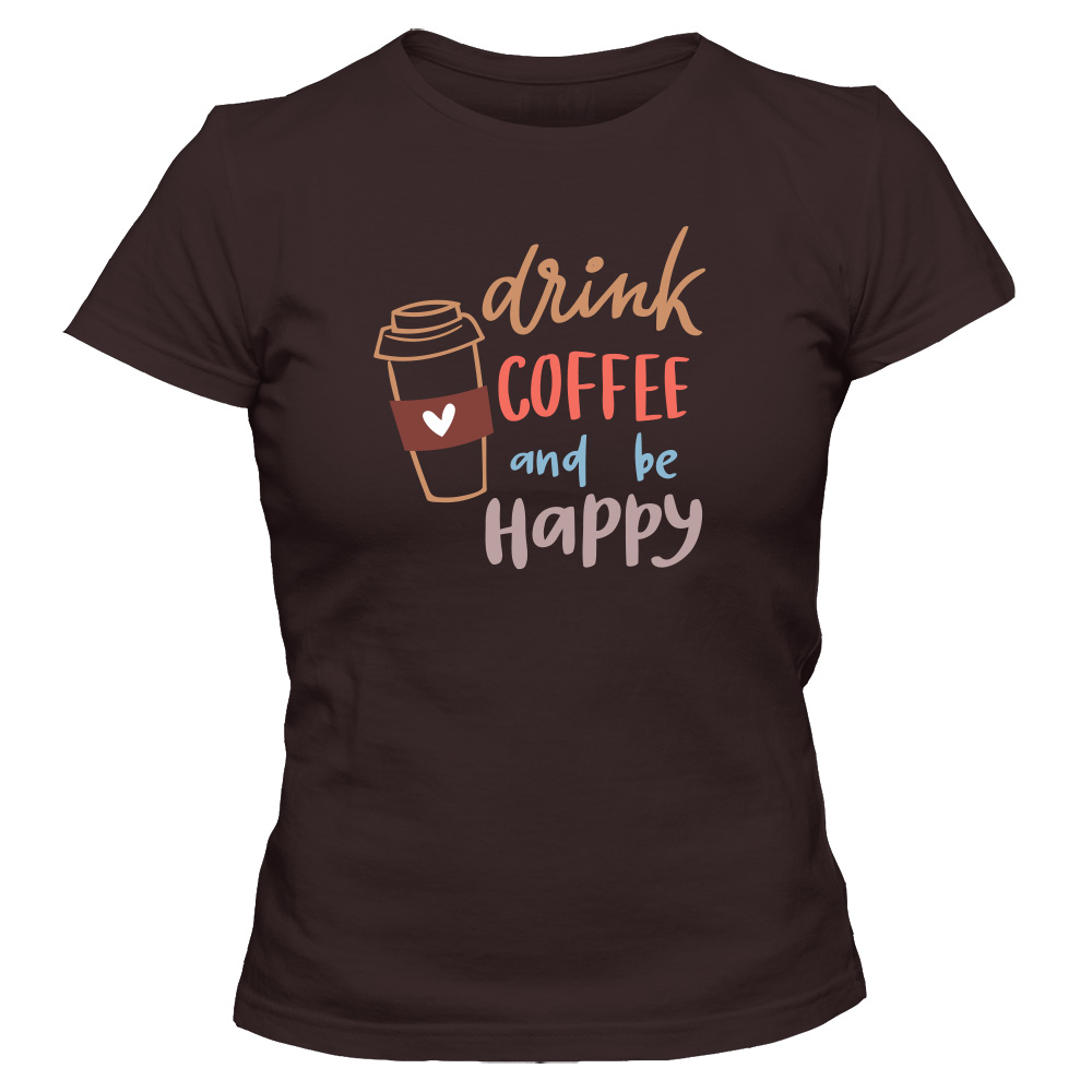 koszulka damska czekoladowa coffee 27