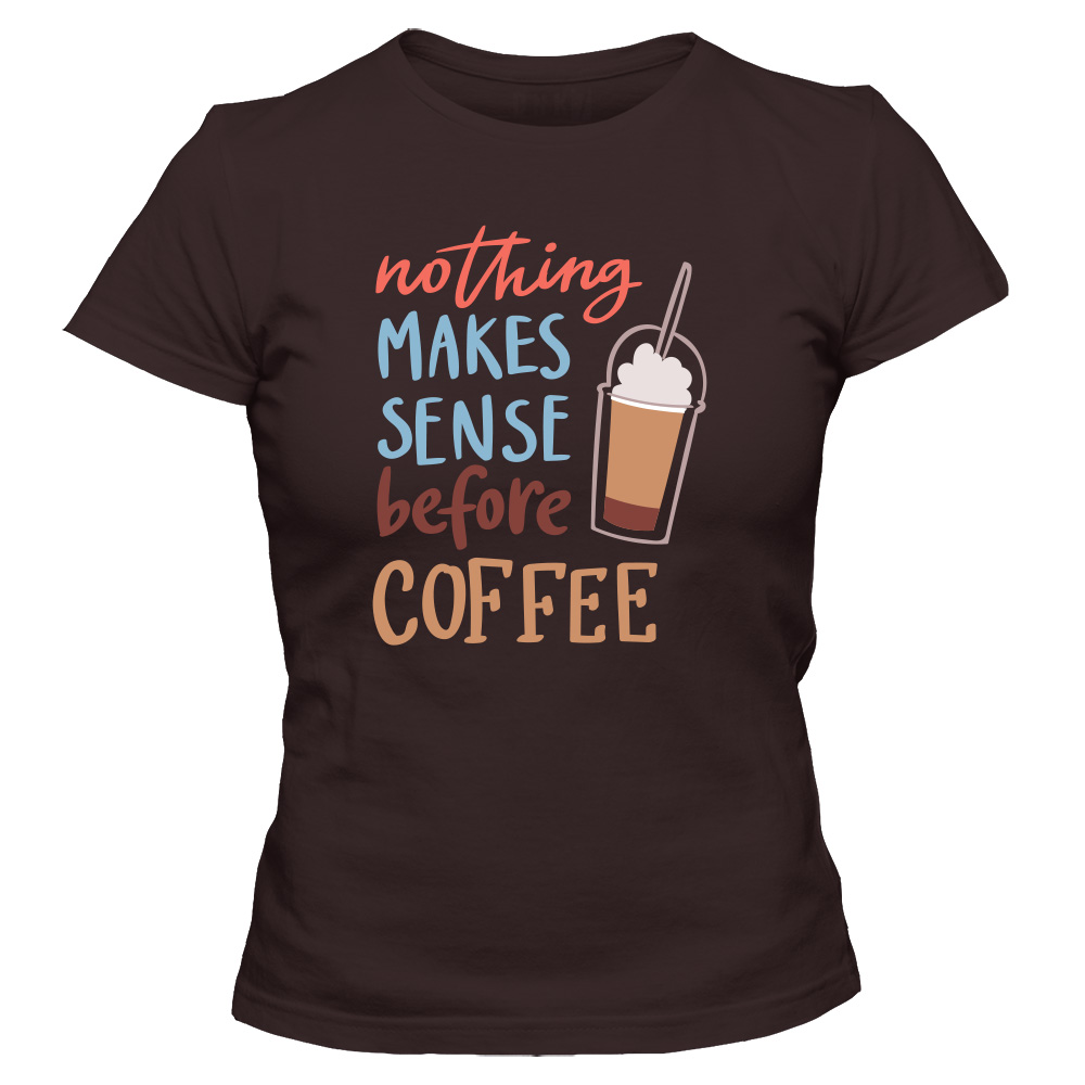 koszulka damska czekoladowa coffee 29