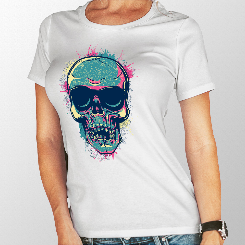 koszulka damska sugar skull 03