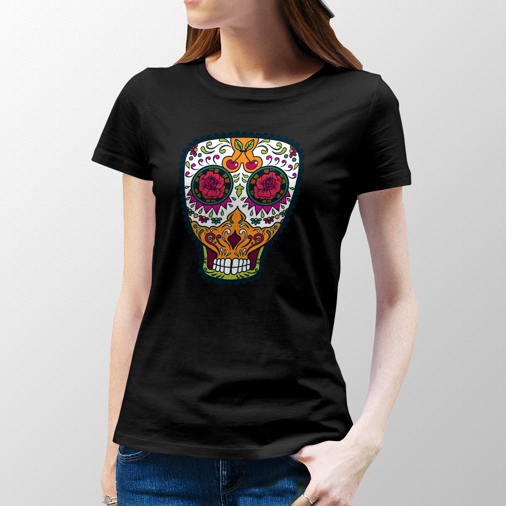 koszulka damska sugar skull 17