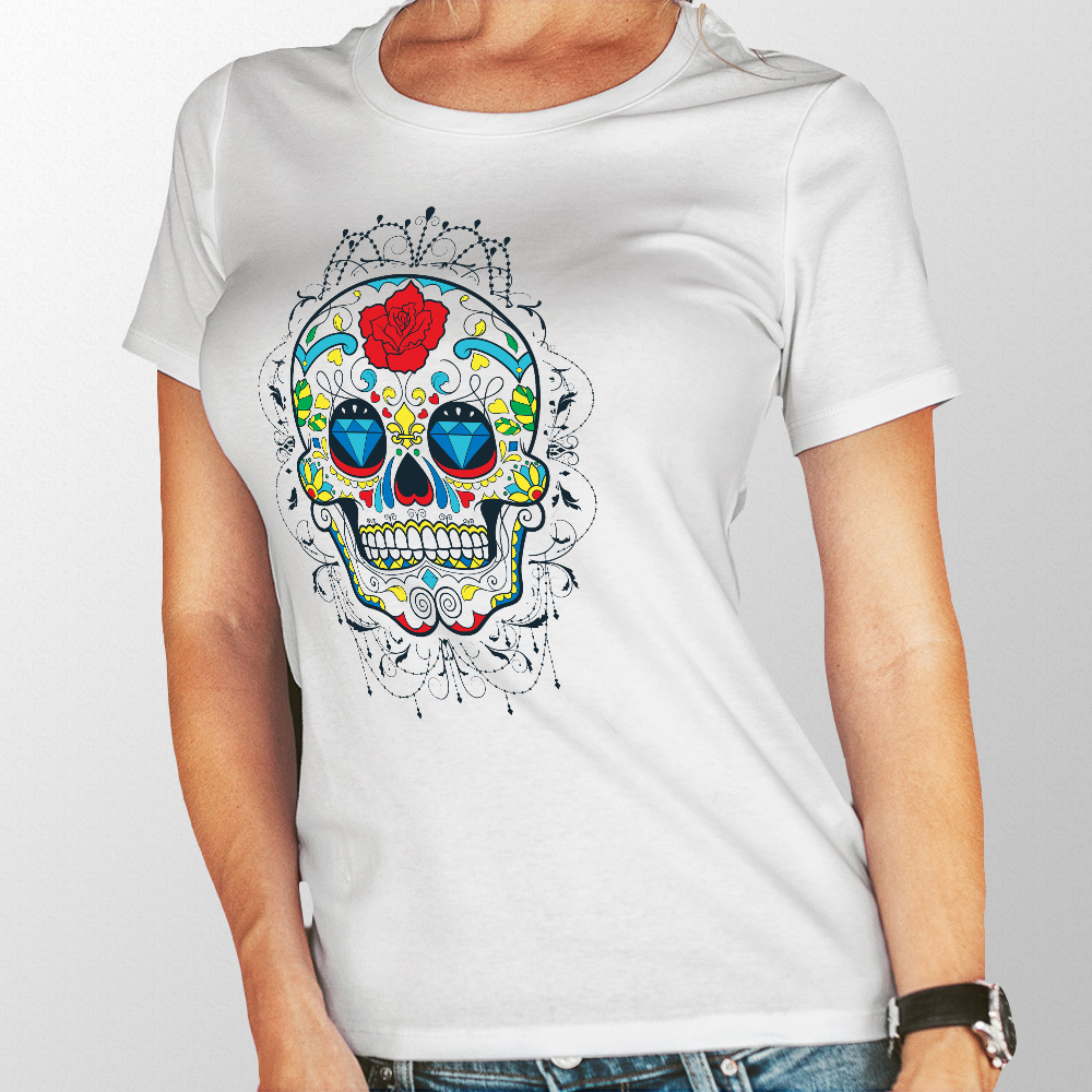 koszulka damska sugar skull 20