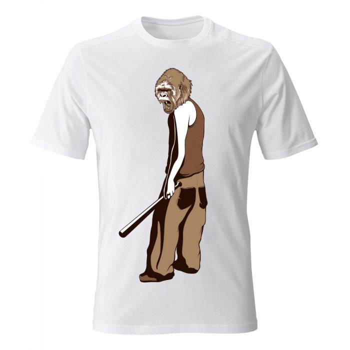 koszulka meska hipster monkey