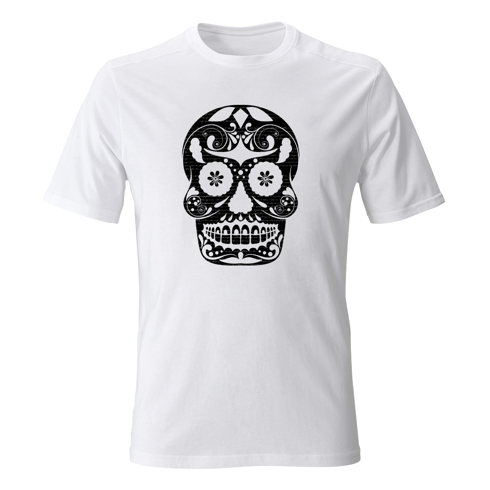Koszulka męska z nadrukiem SUGAR SKULL 04