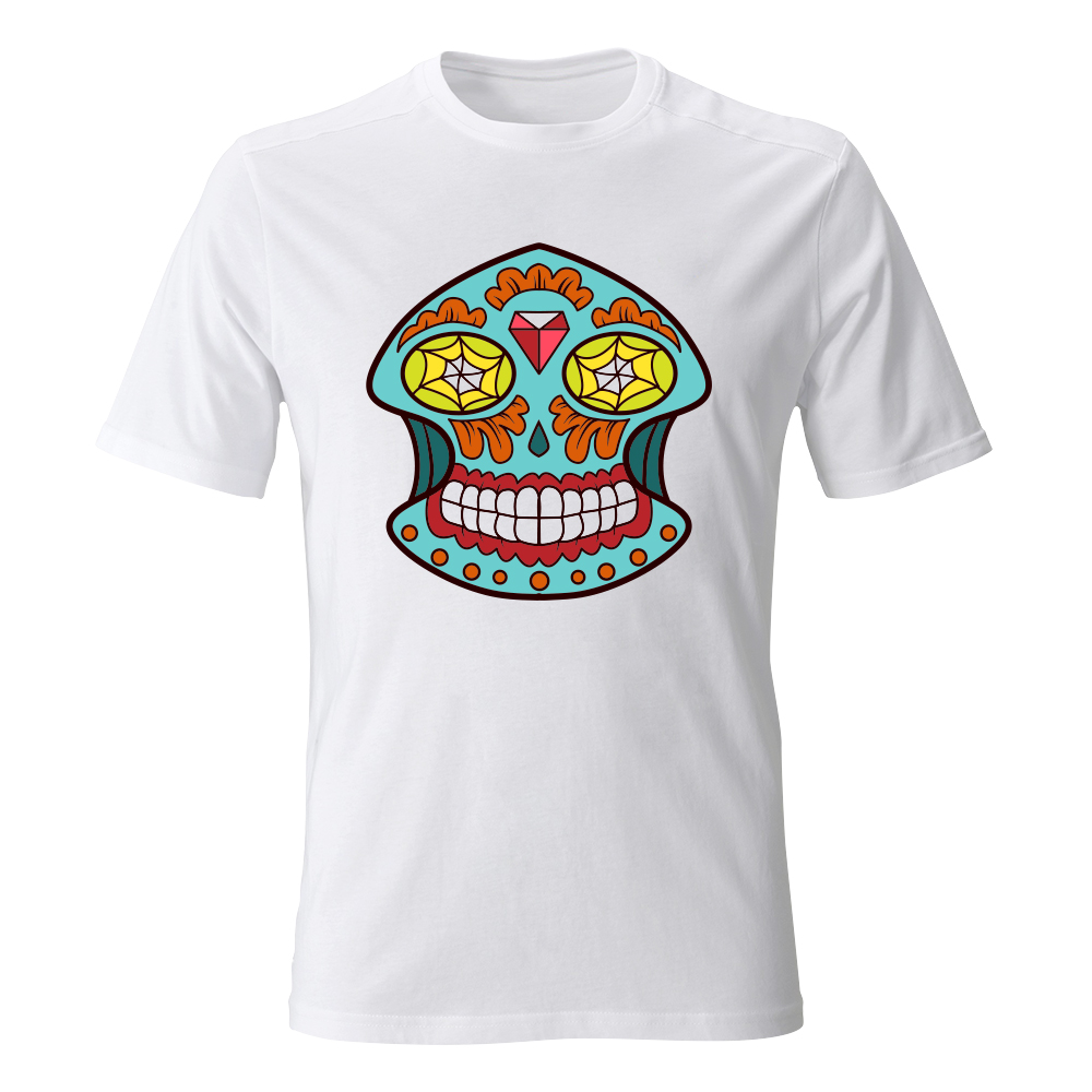 Koszulka męska z nadrukiem SUGAR SKULL 09