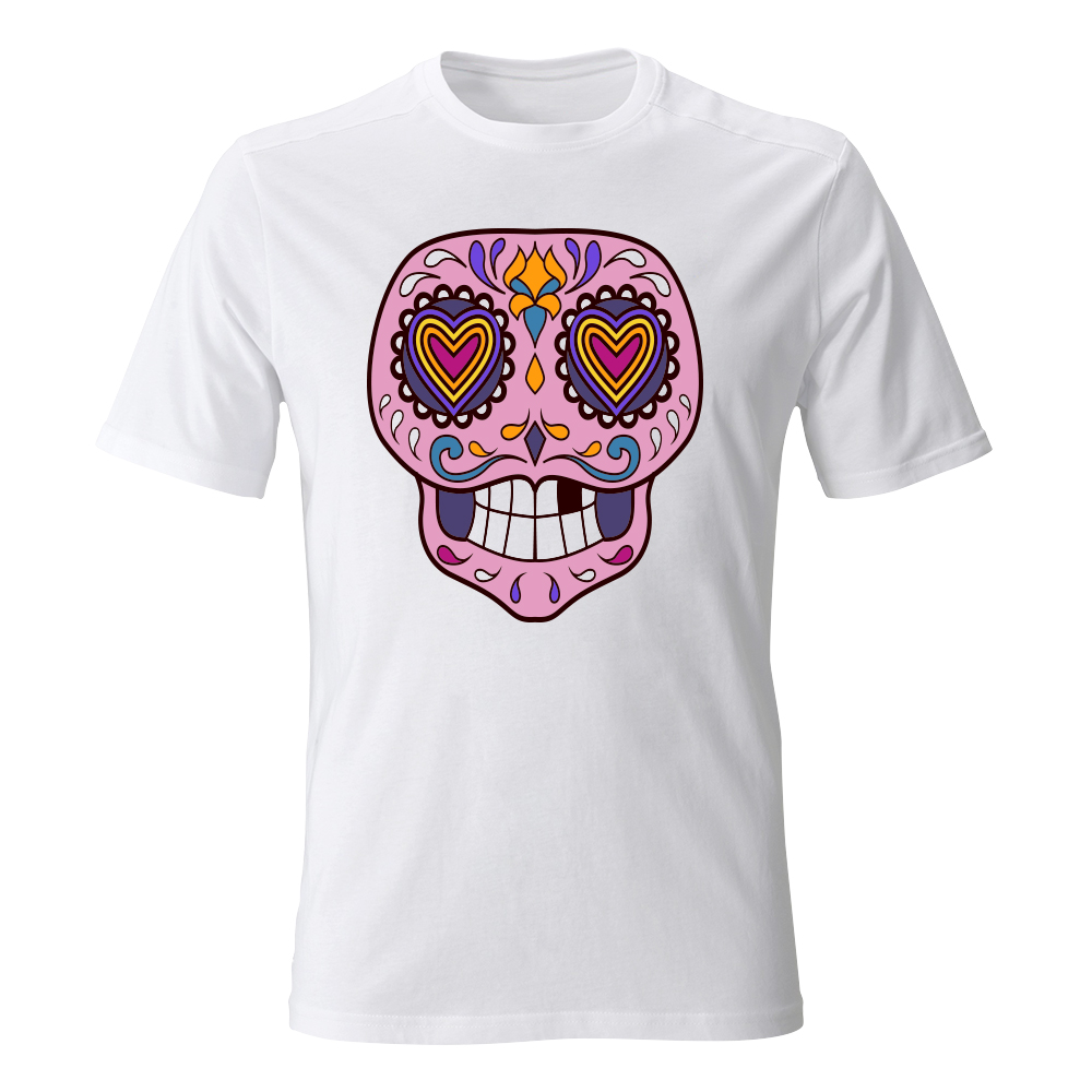 Koszulka męska z nadrukiem SUGAR SKULL 11