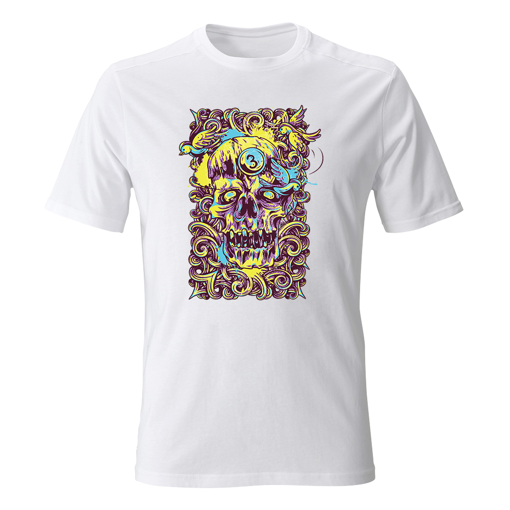 Koszulka męska z nadrukiem SUGAR SKULL 23