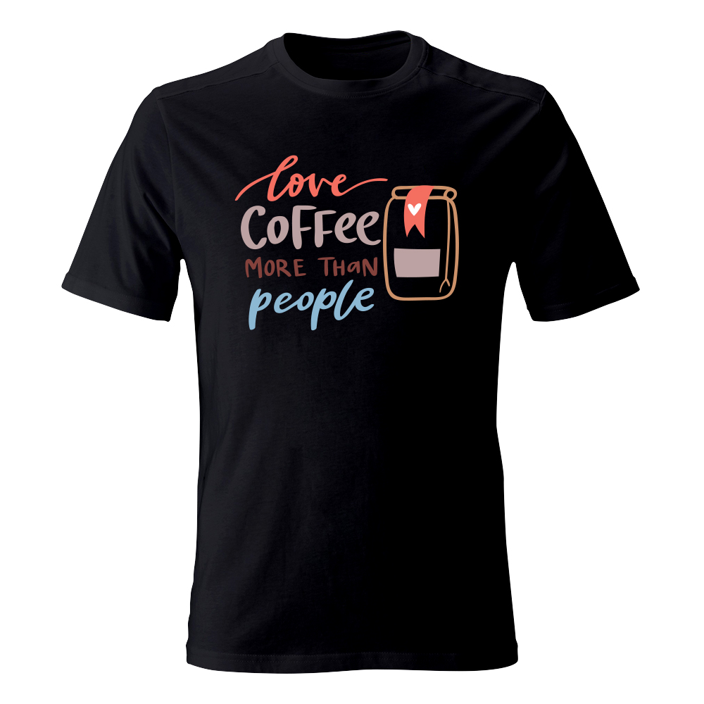 koszulka meska czarna coffee 24