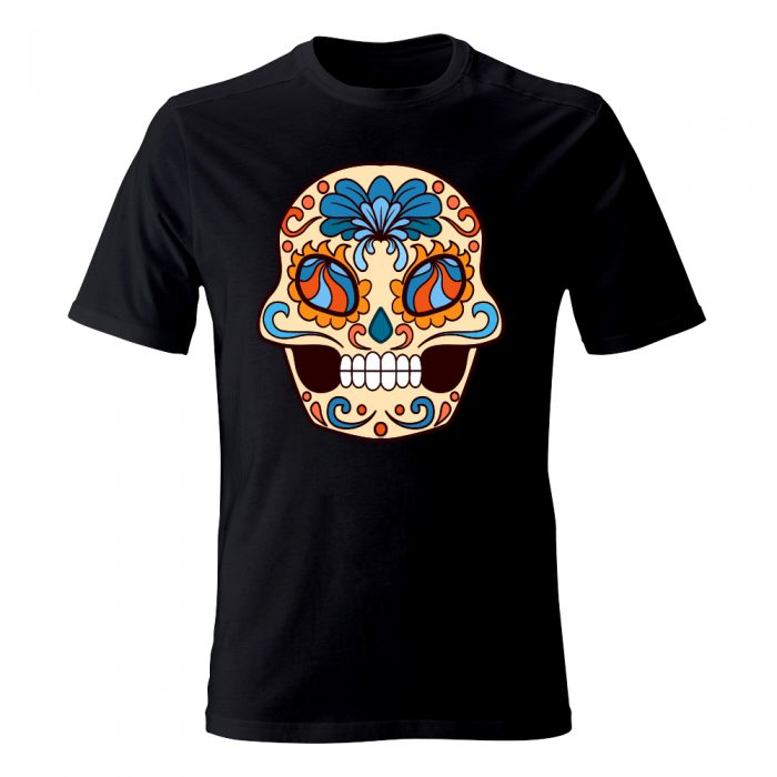 Koszulka męska z nadrukiem SUGAR SKULL 10