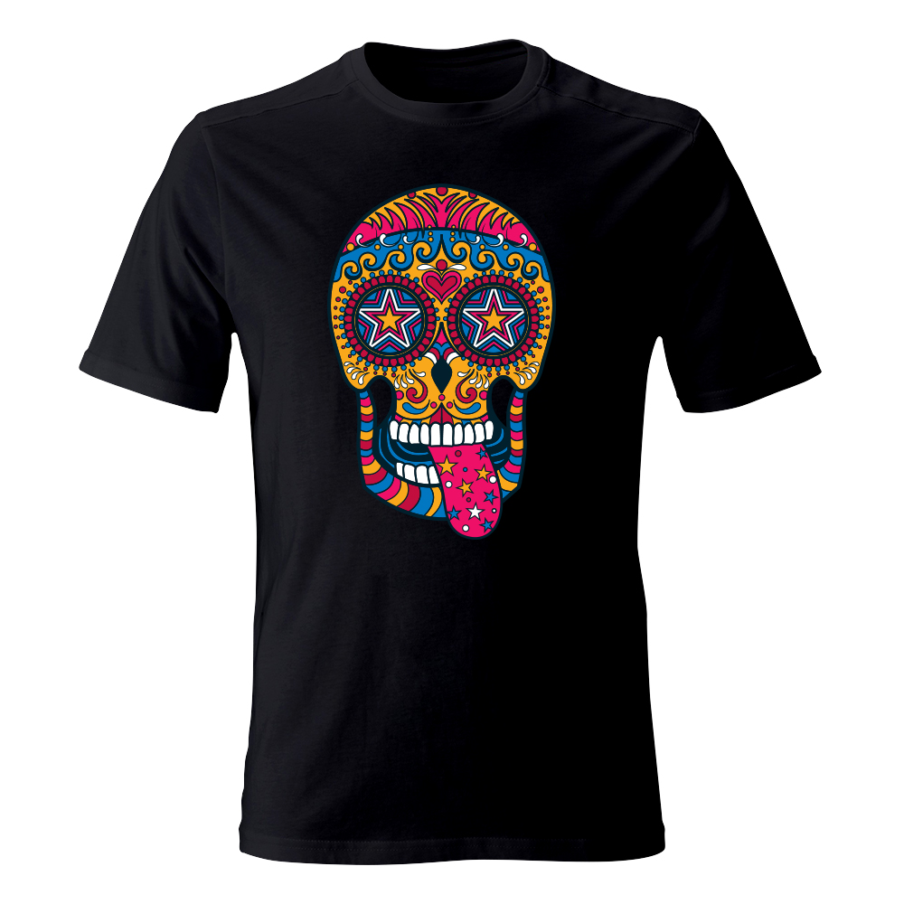 koszulka meska czarna sugar skull 14