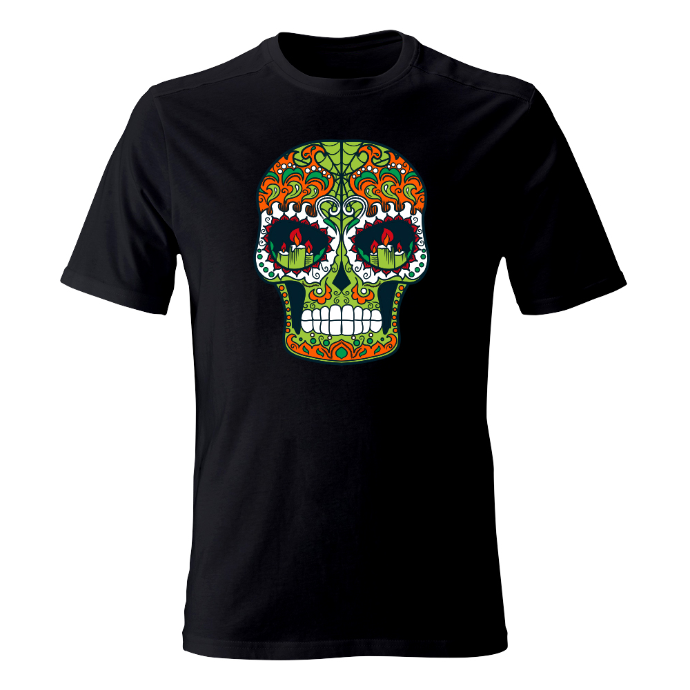 koszulka meska czarna sugar skull 16