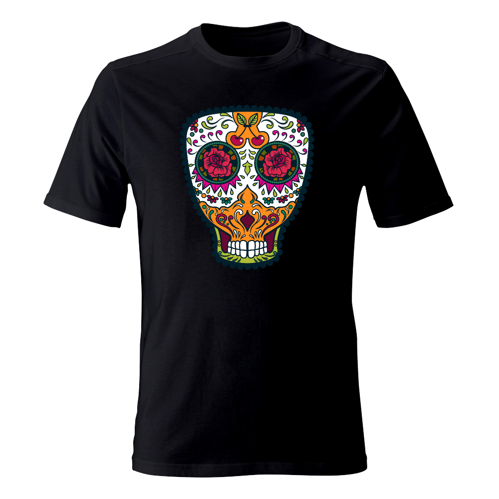 koszulka meska czarna sugar skull 17