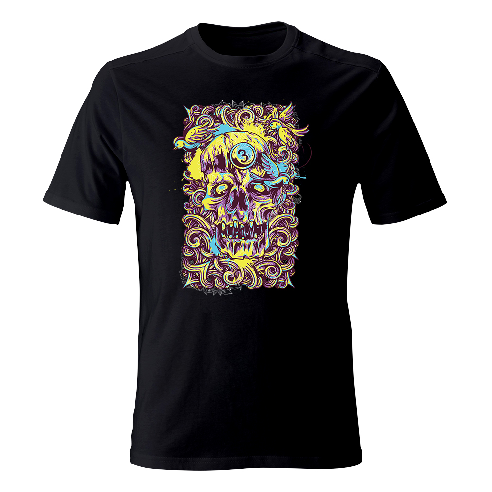 Koszulka męska z nadrukiem SUGAR SKULL 23