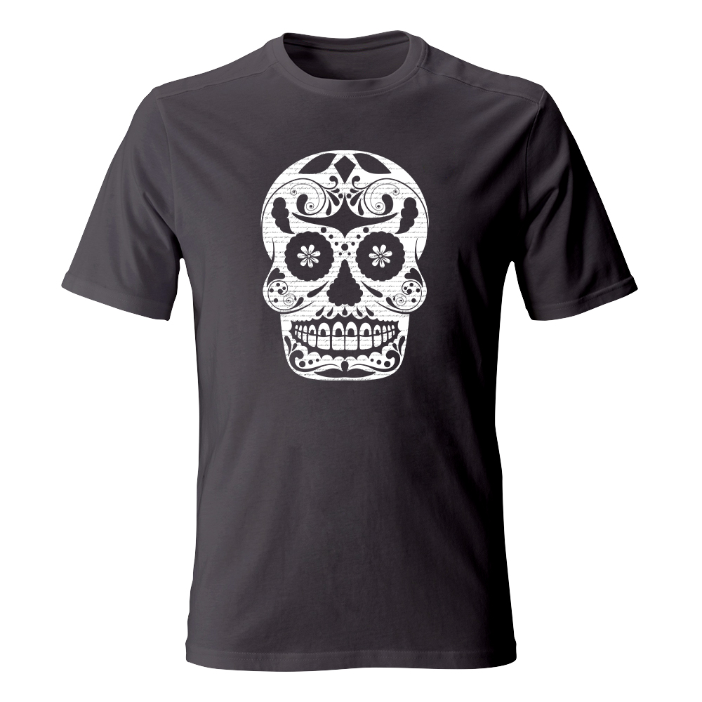 Koszulka męska z nadrukiem SUGAR SKULL 04