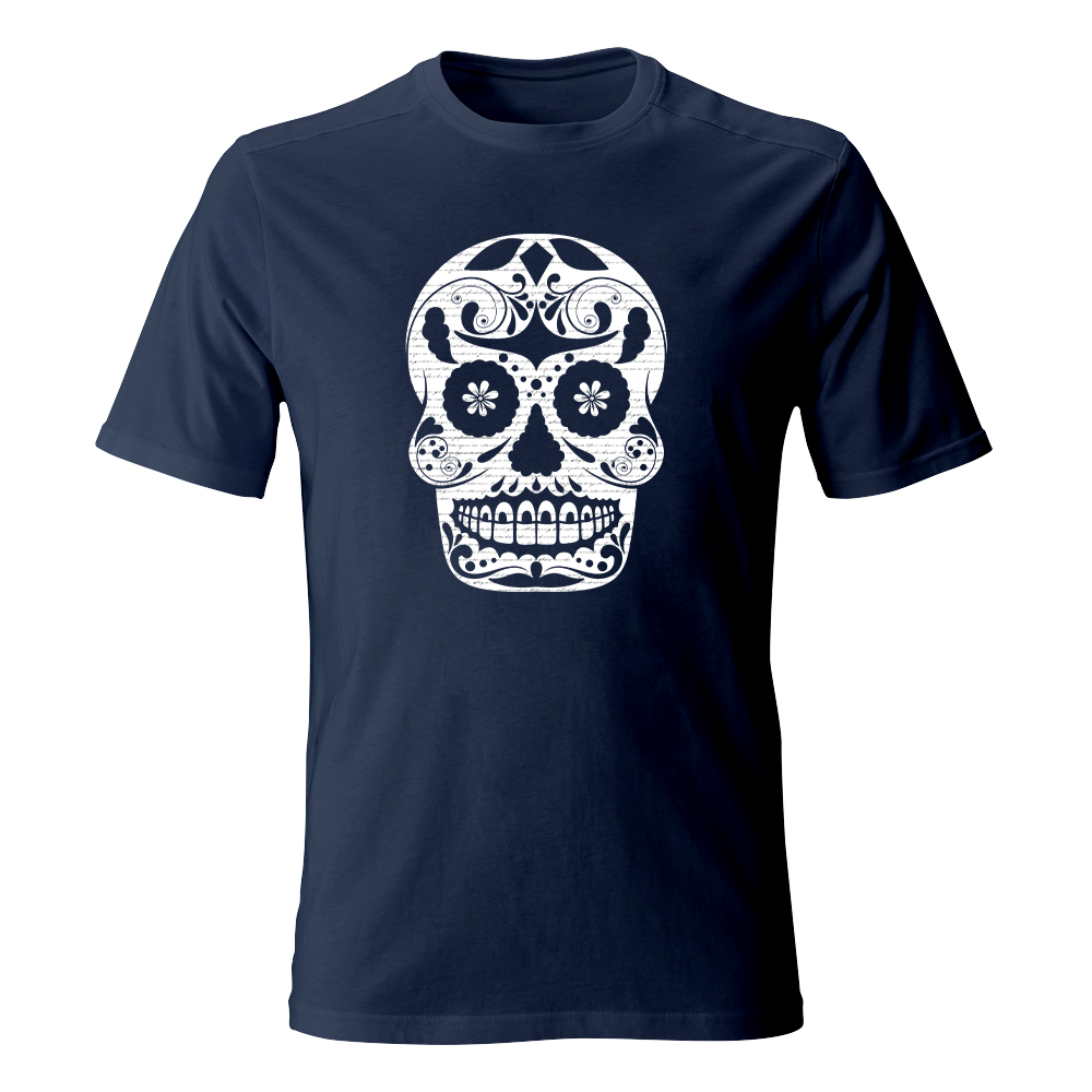 Koszulka męska z nadrukiem SUGAR SKULL 04
