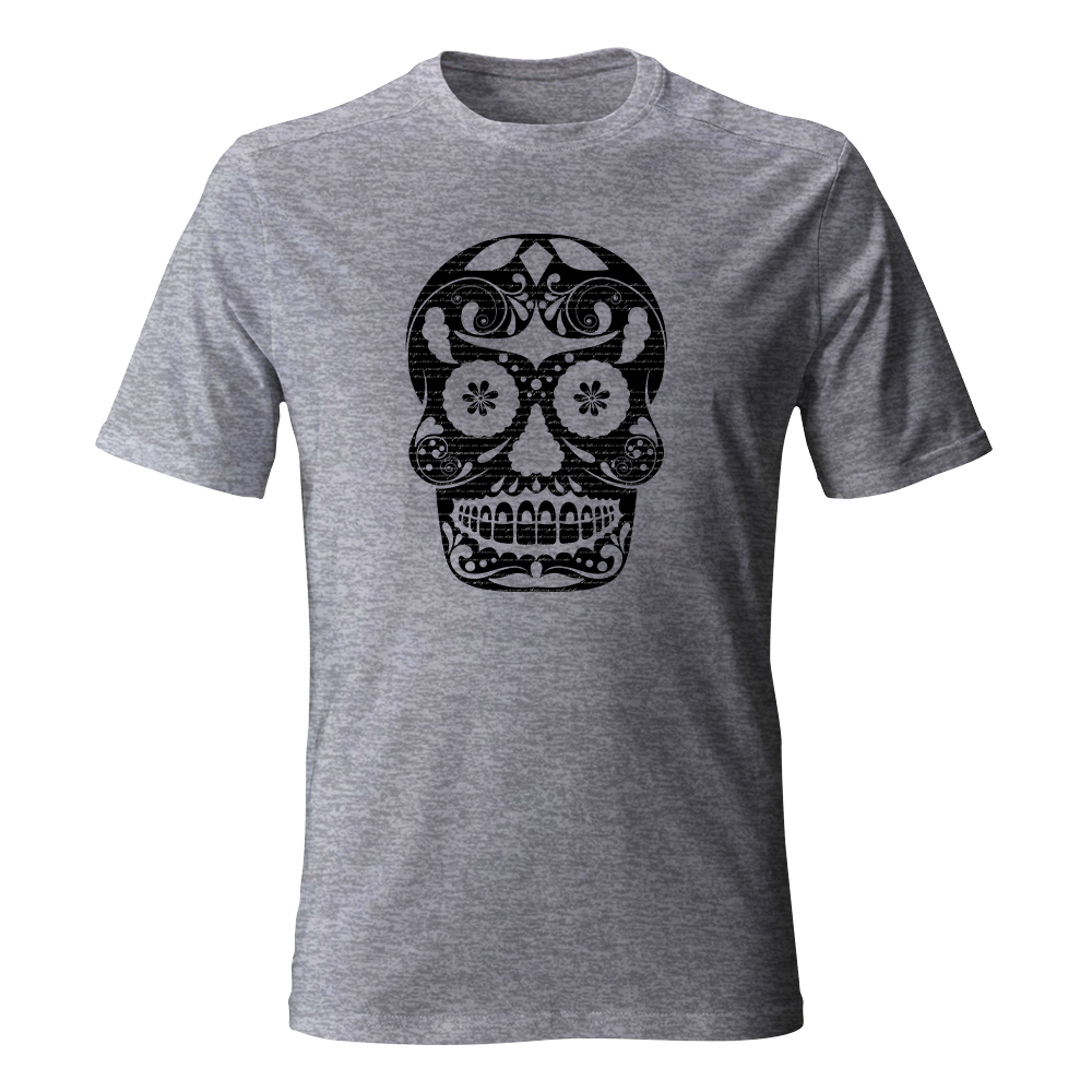 Koszulka męska z nadrukiem SUGAR SKULL 04