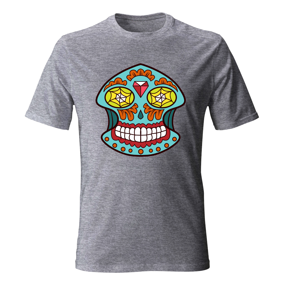 Koszulka męska z nadrukiem SUGAR SKULL 09