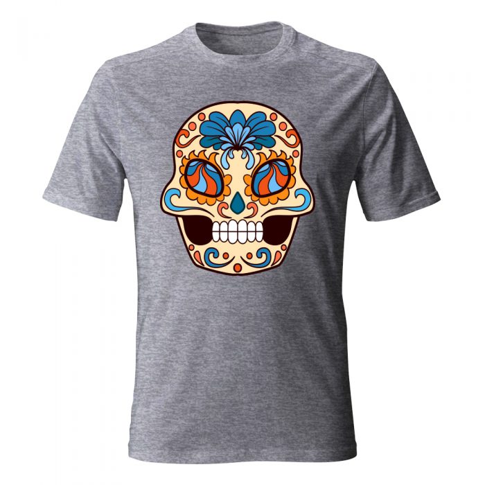 Koszulka męska z nadrukiem SUGAR SKULL 10