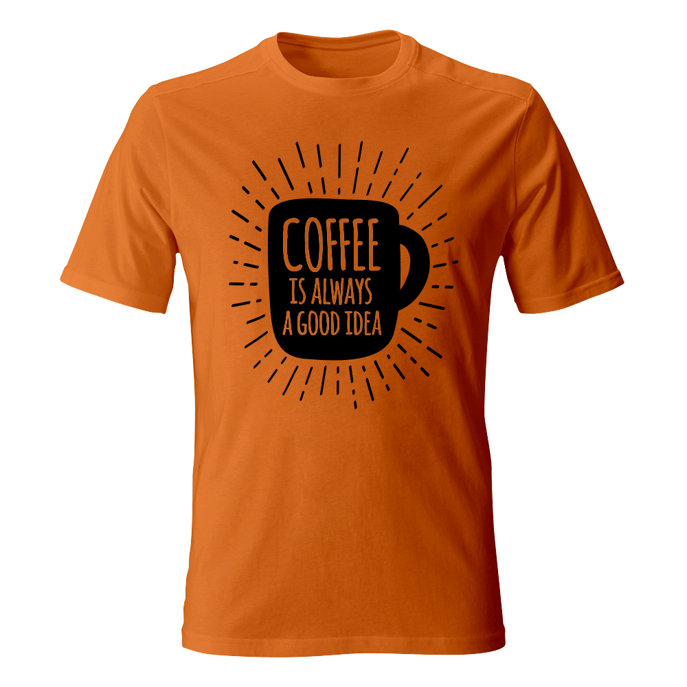 koszulka meska pomaranczowa coffee 16