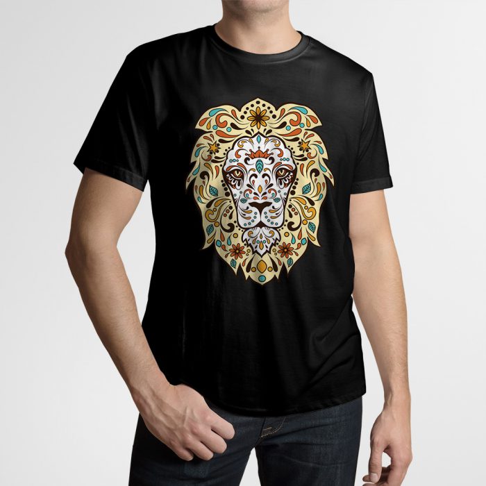 koszulka meska czarna sugar lion