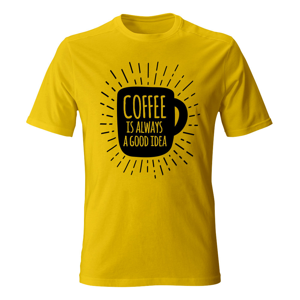 koszulka meska zolty coffee 16