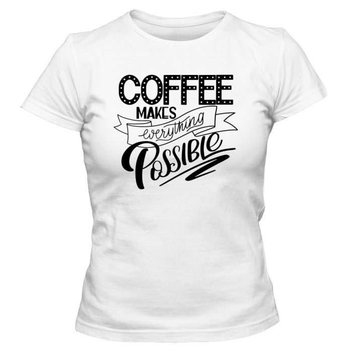 koszulka damska biala coffee 34