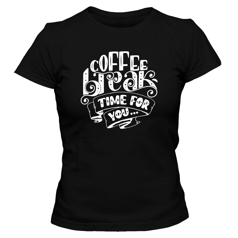 koszulka damska czarna coffee 31