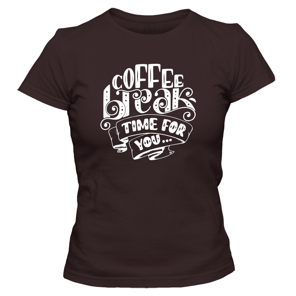 koszulka damska czekoladowa coffee 31