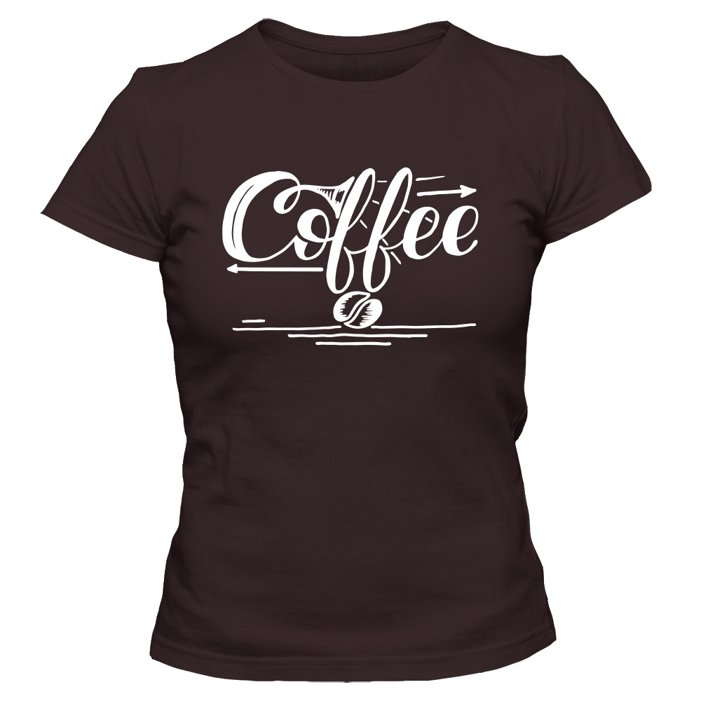 koszulka damska czekoladowa coffee 43