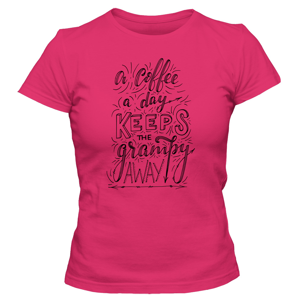 koszulka damska rozowa coffee 36