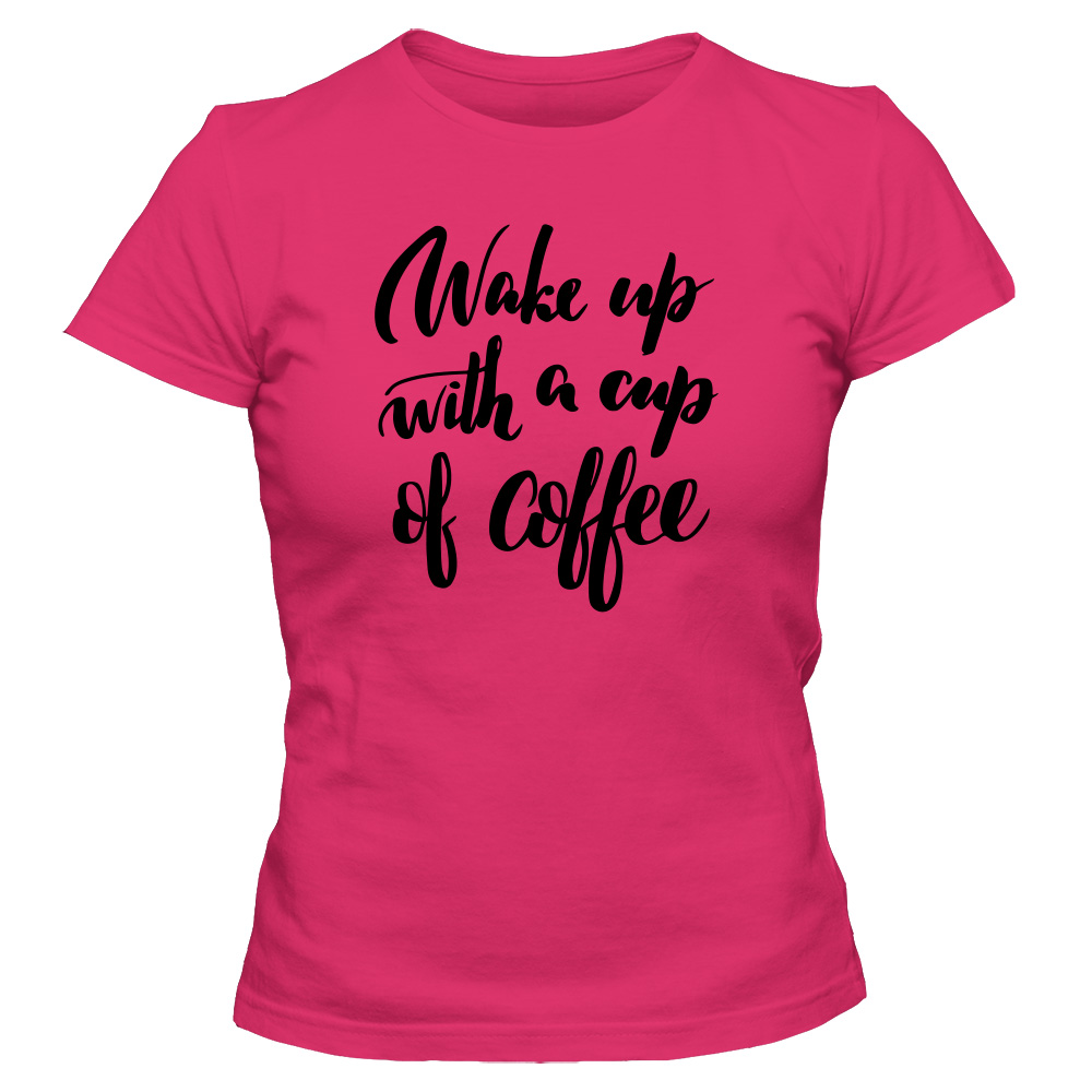 koszulka damska rozowa coffee 40