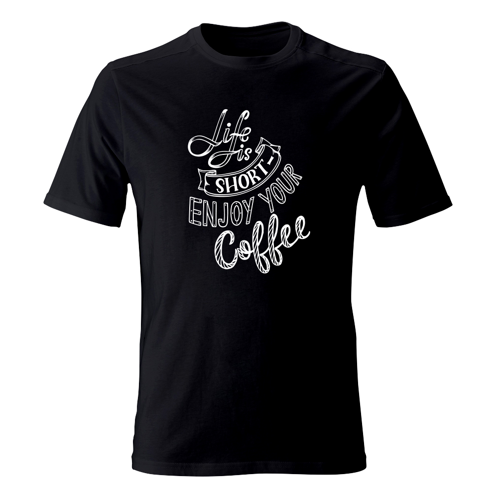 koszulka meska czarna coffee 35