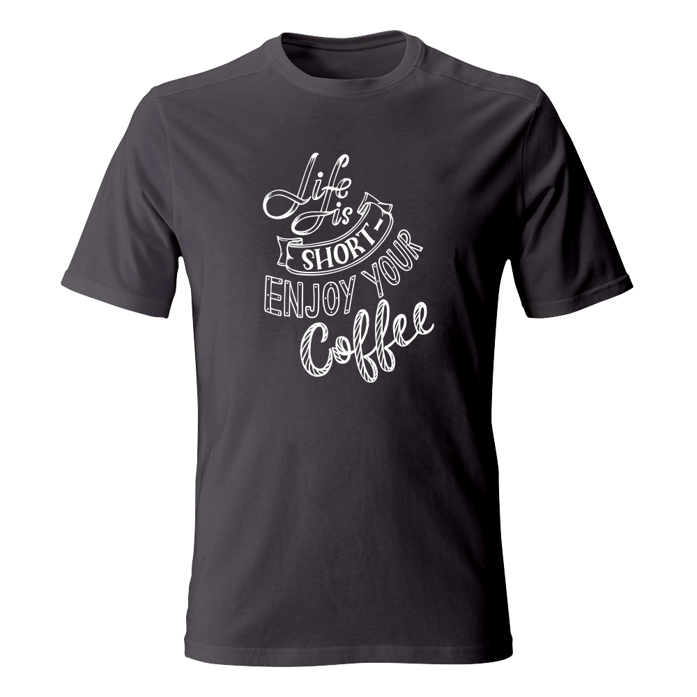 koszulka meska grafitowa coffee 35