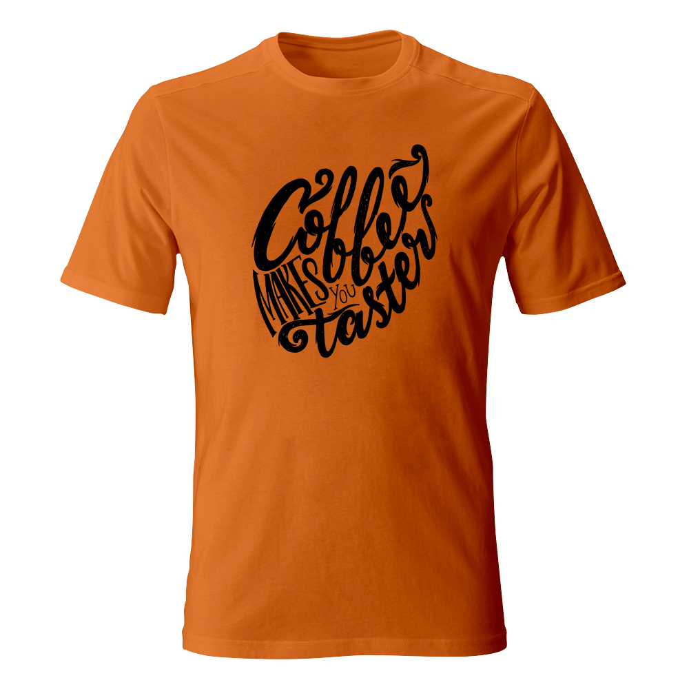koszulka meska pomaranczowa coffee 32