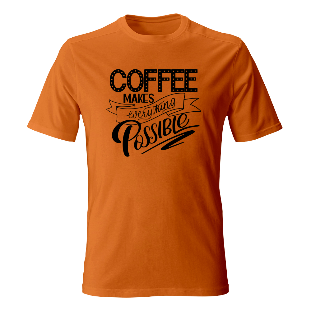 koszulka meska pomaranczowa coffee 34