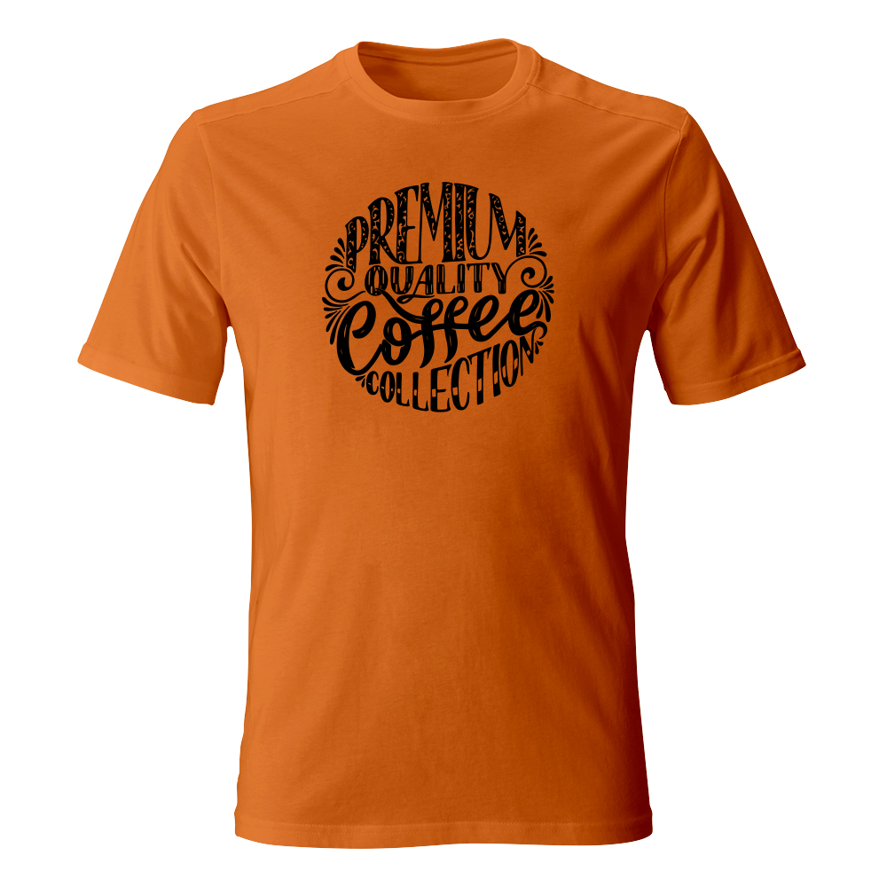 koszulka meska pomaranczowa coffee 38
