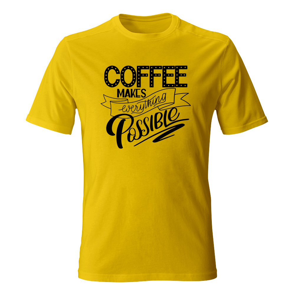koszulka meska zolty coffee 34